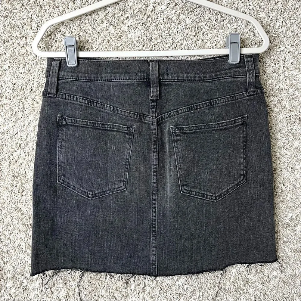 Madewell Skirt Women's‎ 29 Stretch Denim Straight Mini